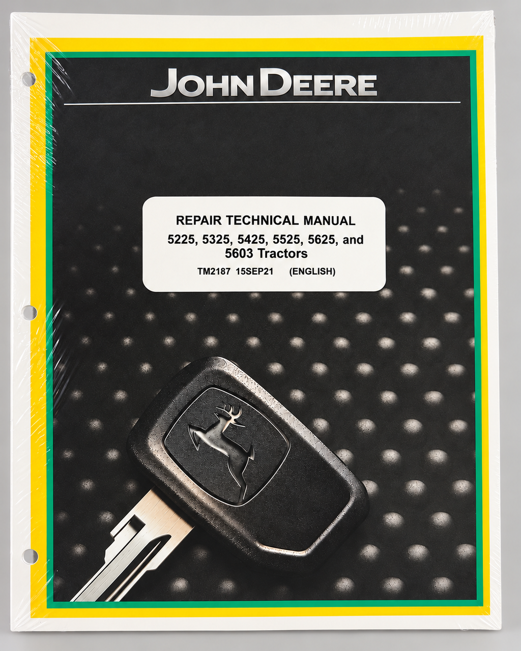 John Deere 5225 5325 5425 5525 5625 5603 Tractor Repair Manual TM2187 — cover