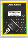 John Deere 750J, 850J Crawler Dozer Operation & Test Service Manual - TM2260 — cover