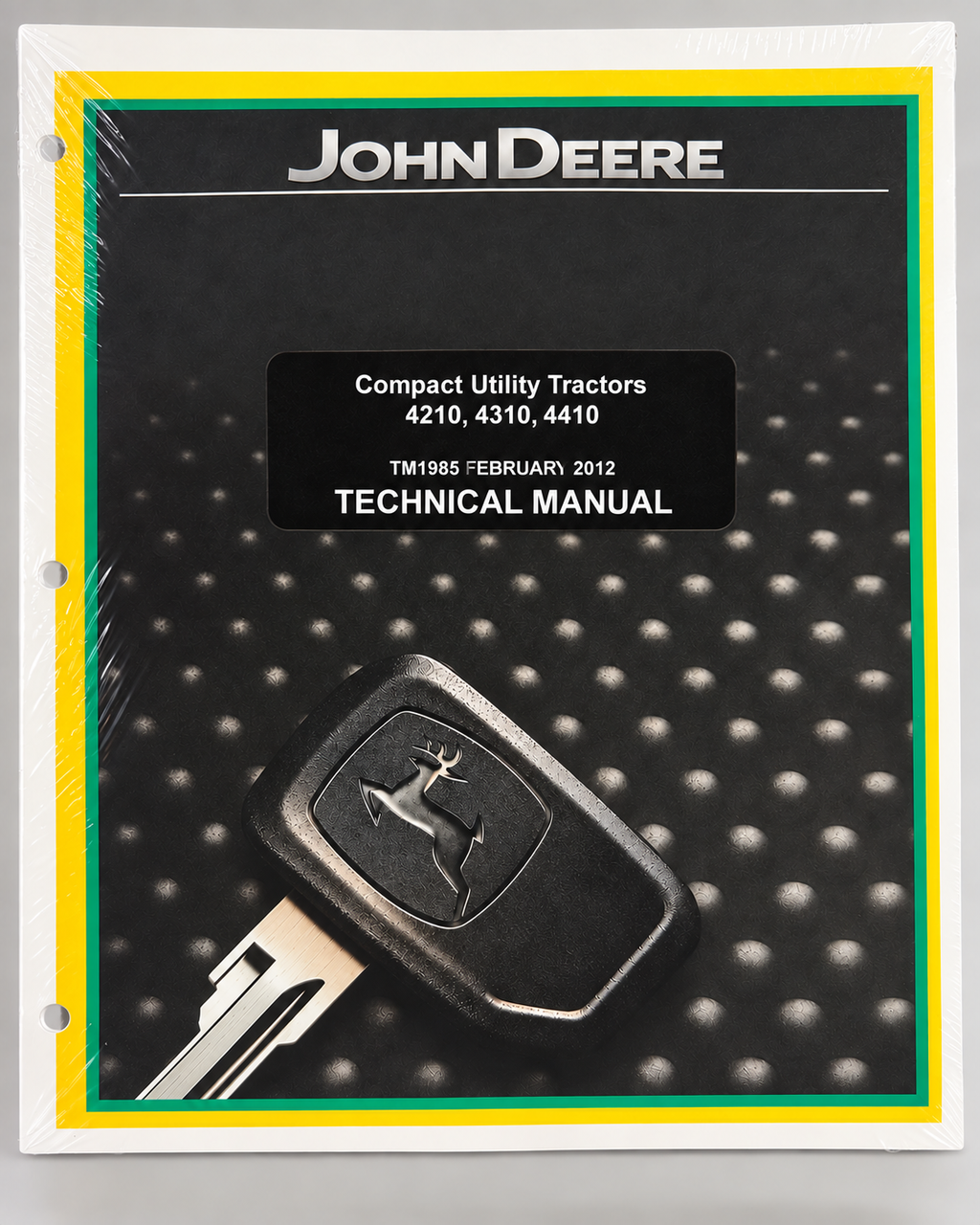 John Deere 4210, 4310, 4410 Utility Tractor Service Technical Manual - TM1985 — cover