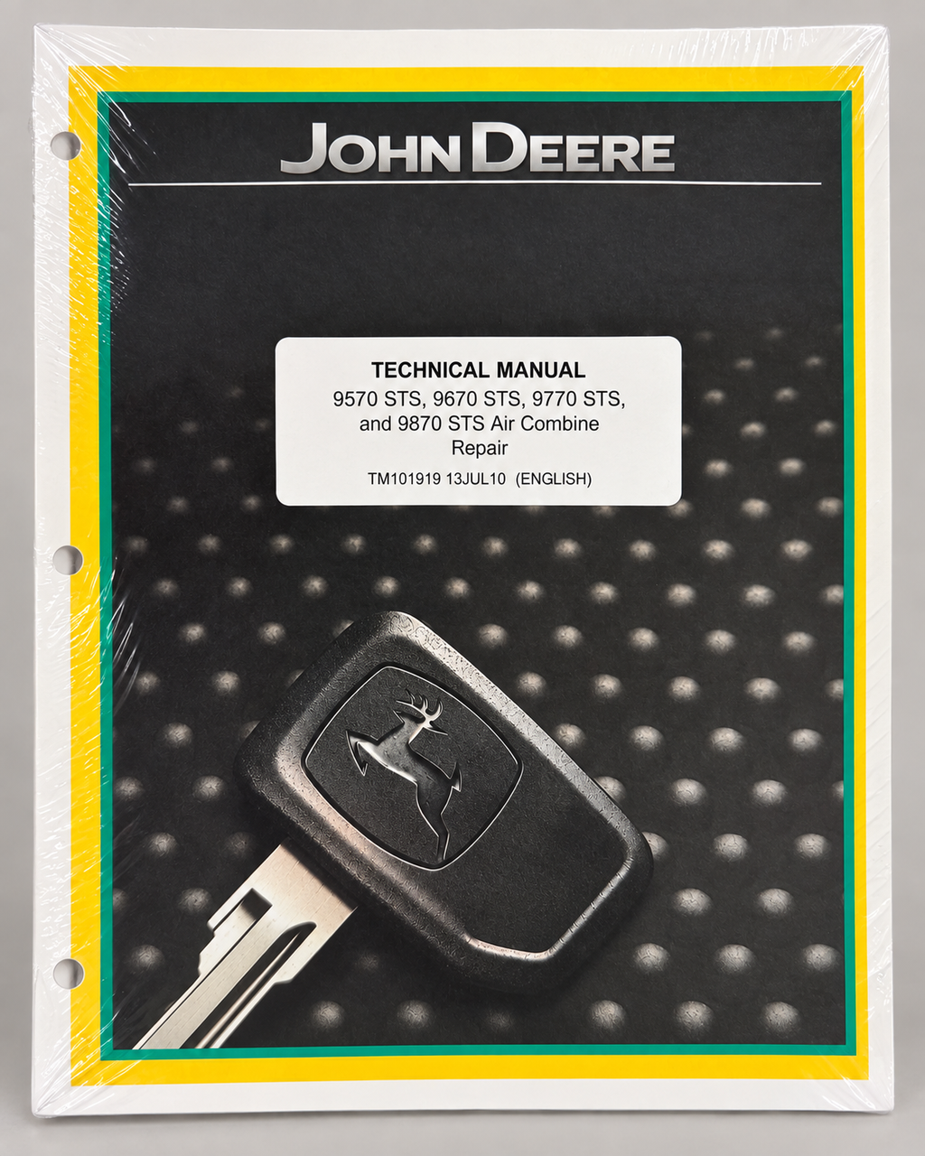 John Deere 9570 STS, 9670 STS, 9770 STS, 9870 STS Service Repair Manual TM101919 — cover