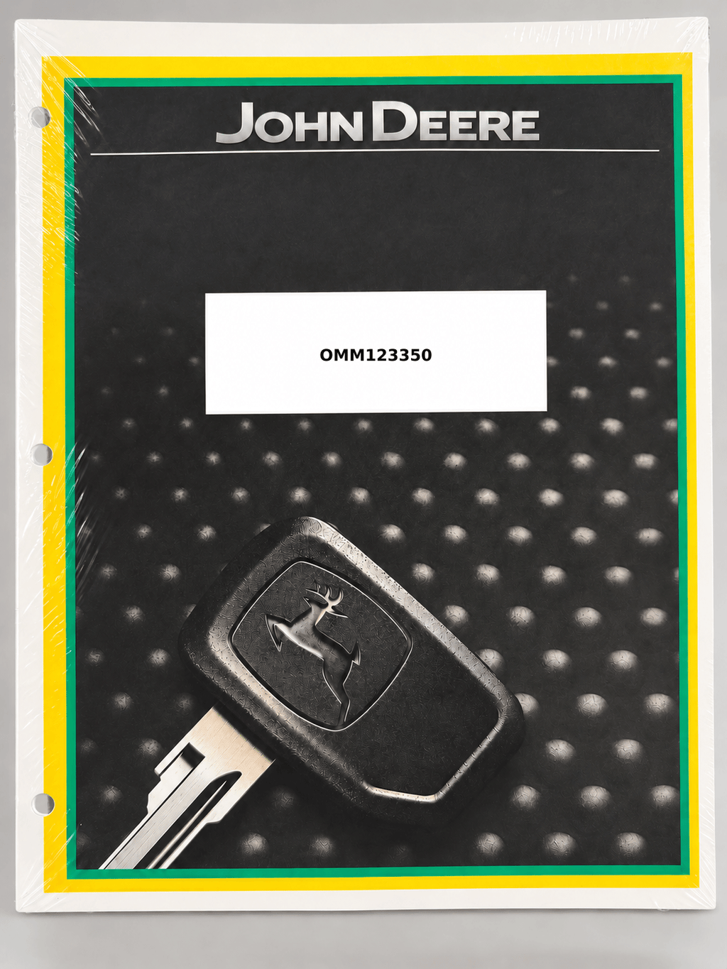 John Deere F710, F725 Front Mowers Owners Operators Manual - OMM123350 — cover
