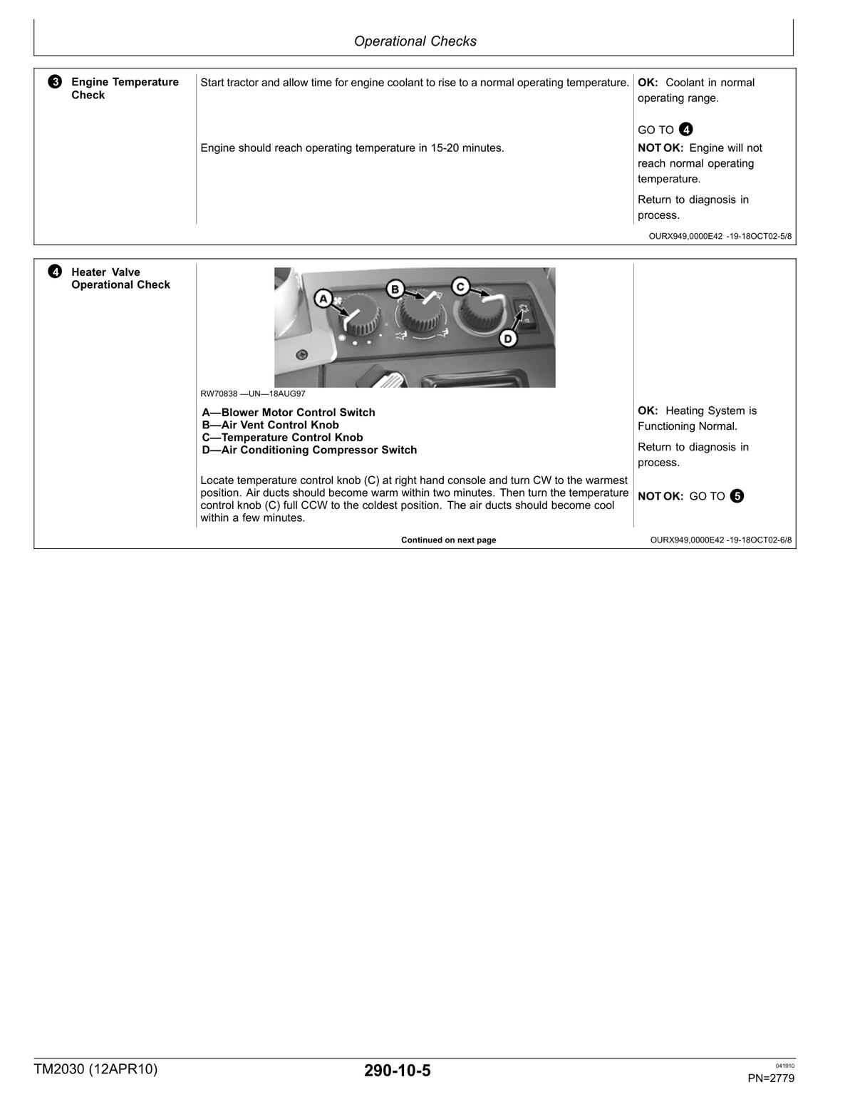 Illustrative sample page — may be from a different John Deere manual