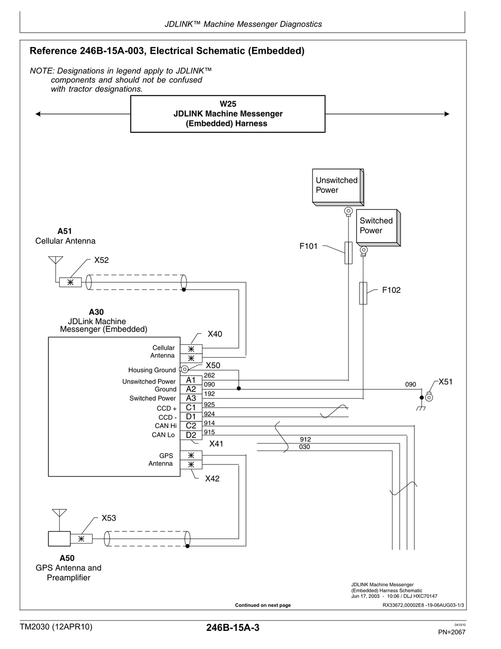 Illustrative sample page — may be from a different John Deere manual
